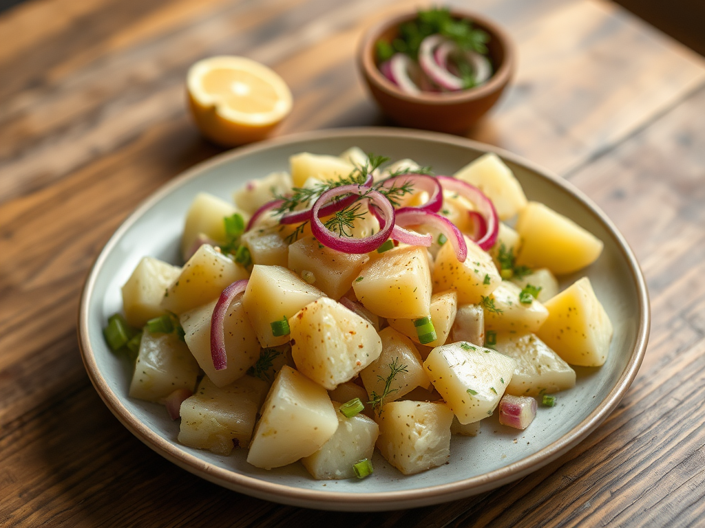 Potato Salad With Lemon-Dill Vinaigrette — Gran Cooks