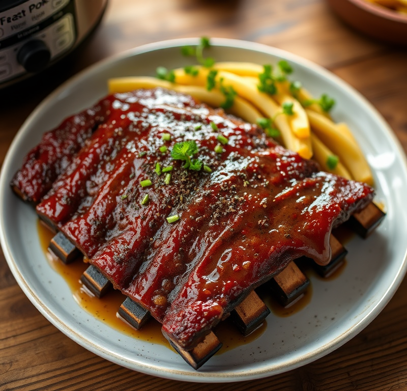 Pressure Cooker Saucy Baby Back Ribs - Fast & Easy — Gran Cooks