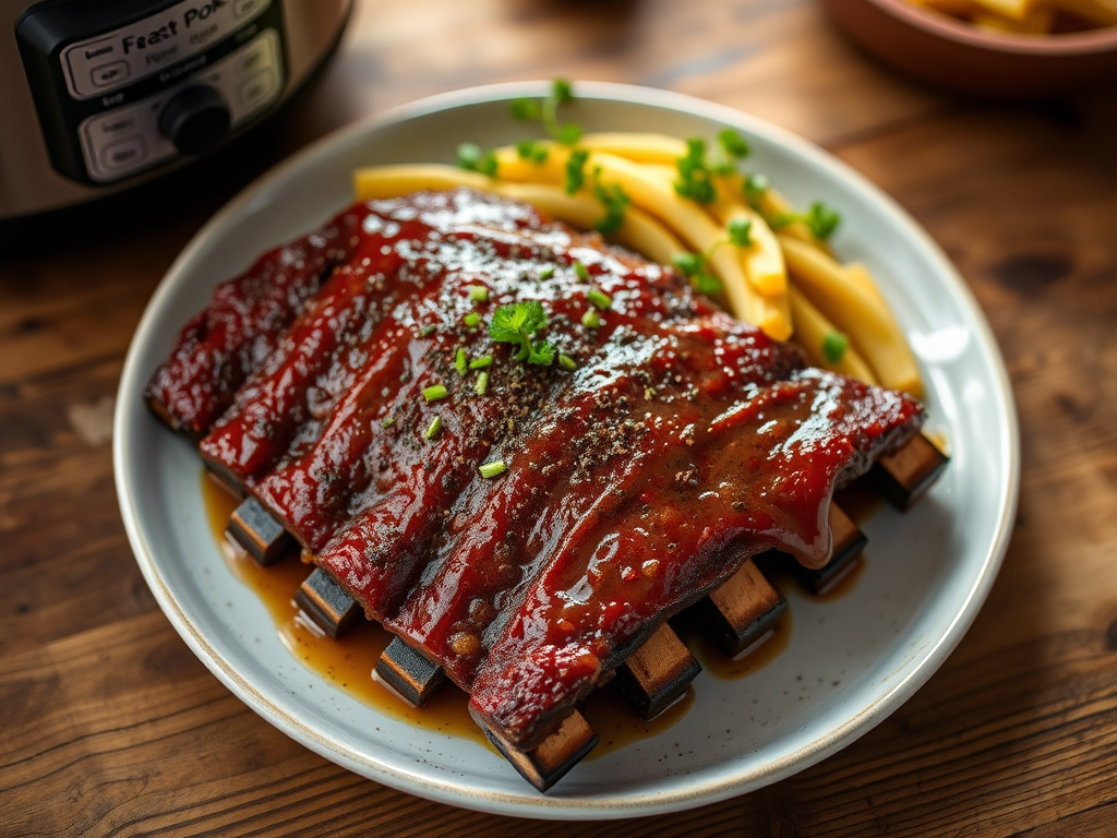 Pressure Cooker Saucy Baby Back Ribs - Fast & Easy — Gran Cooks