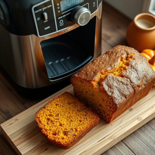 Pumpkin Bread Machine Loaf — Gran Cooks