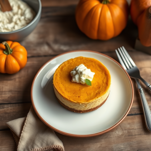Pumpkin Ricotta Cheesecake — Gran Cooks