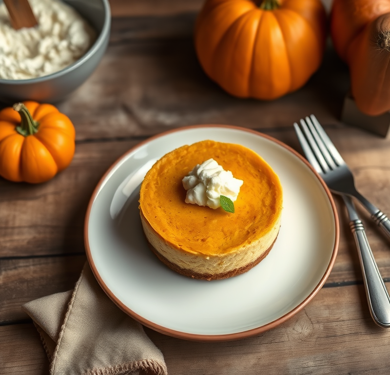 Pumpkin Ricotta Cheesecake — Gran Cooks