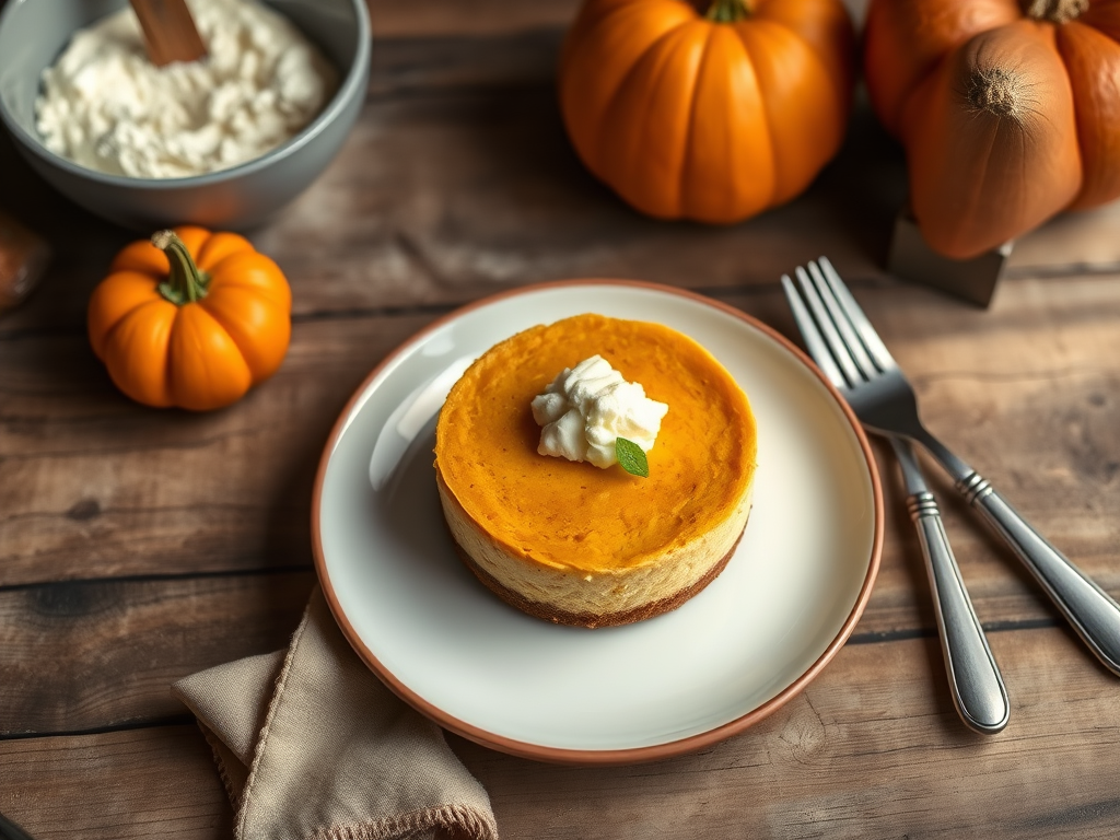 Pumpkin Ricotta Cheesecake — Gran Cooks