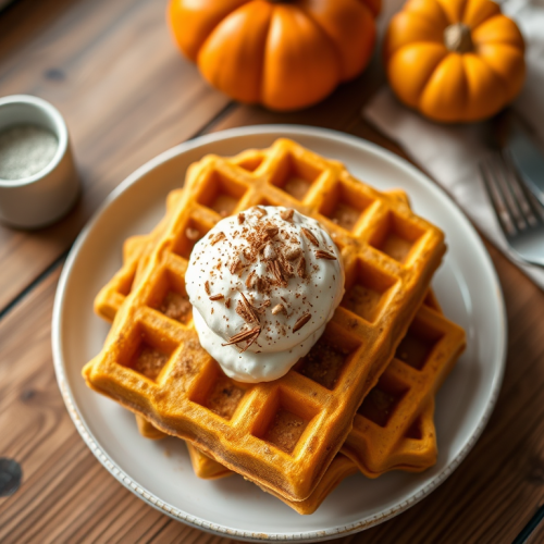 Pumpkin Waffles — Gran Cooks