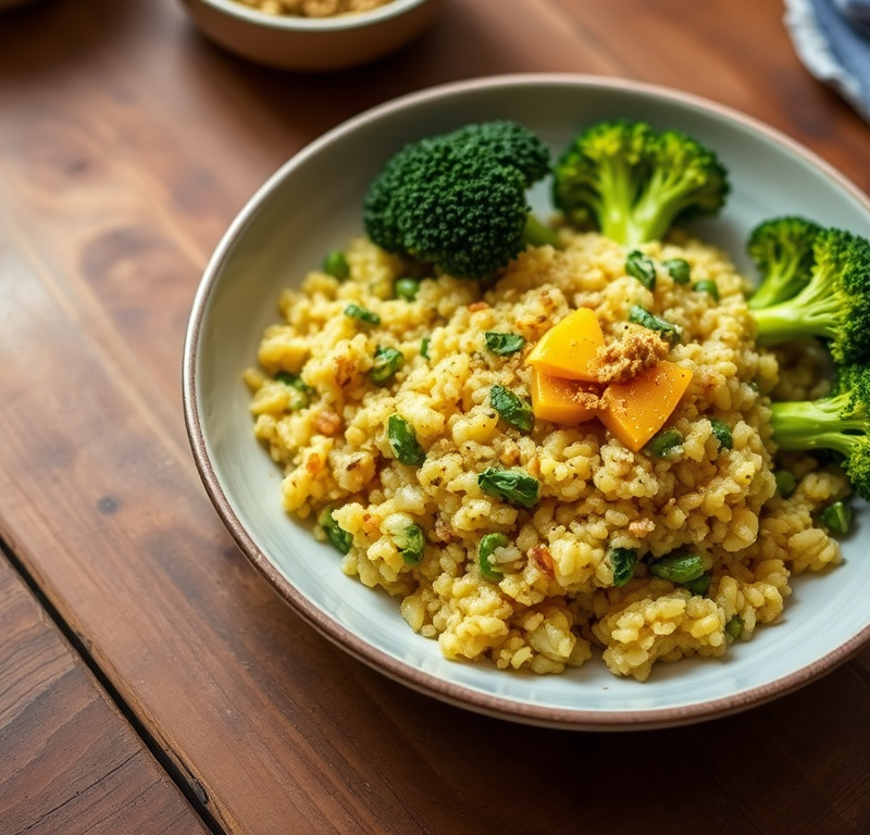 Quinoa Risotto with Broccoli and Saffron — Gran Cooks