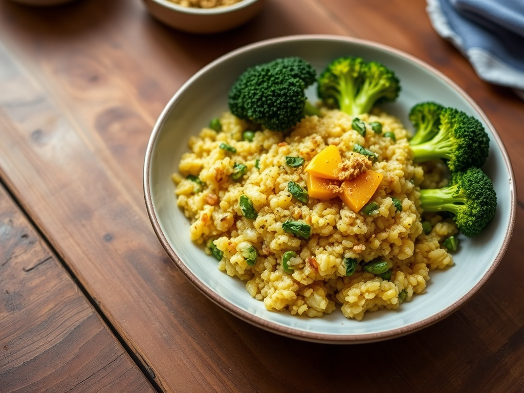 Quinoa Risotto with Broccoli and Saffron — Gran Cooks