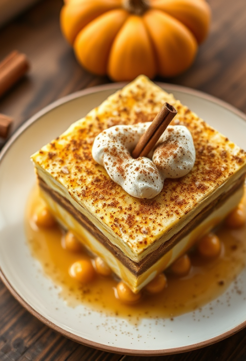 Rustic Pumpkin Tiramisu — Gran Cooks