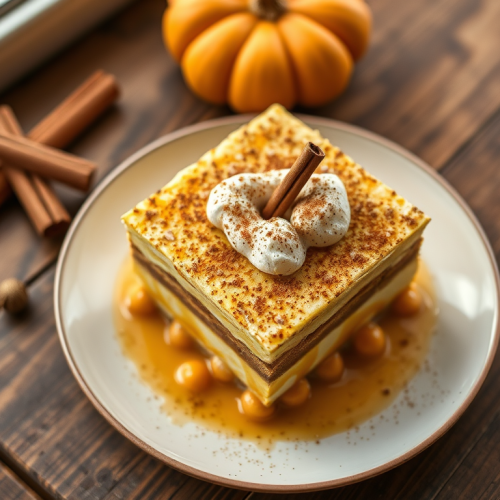 Rustic Pumpkin Tiramisu — Gran Cooks