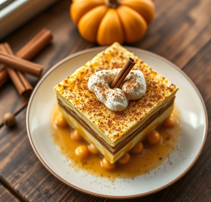 Rustic Pumpkin Tiramisu — Gran Cooks