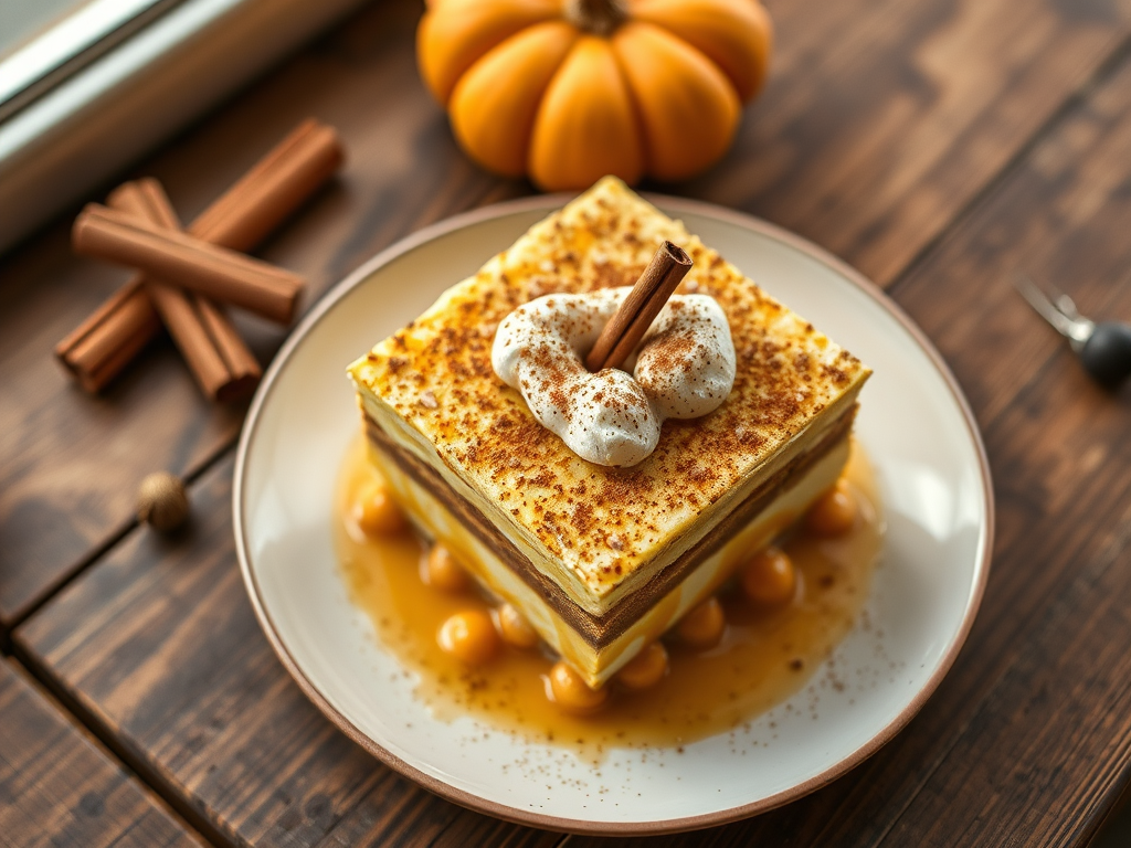 Rustic Pumpkin Tiramisu — Gran Cooks