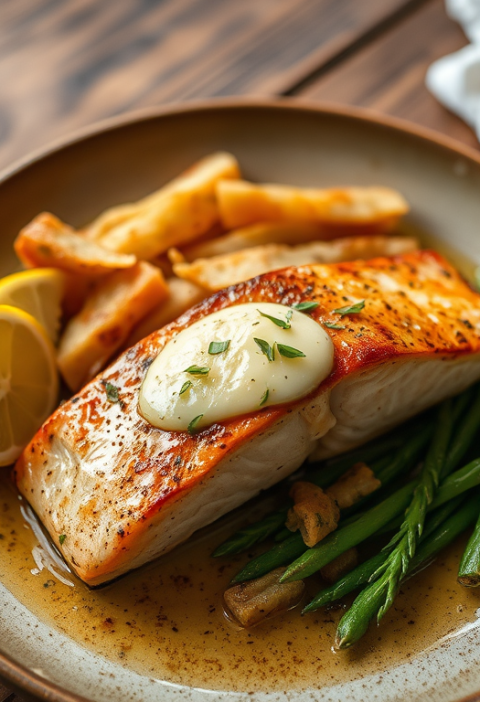 Seared Salmon With Lime Butter — Gran Cooks