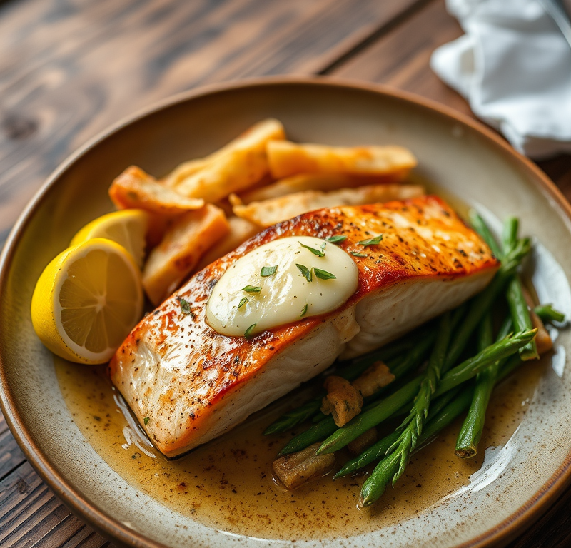 Seared Salmon With Lime Butter — Gran Cooks