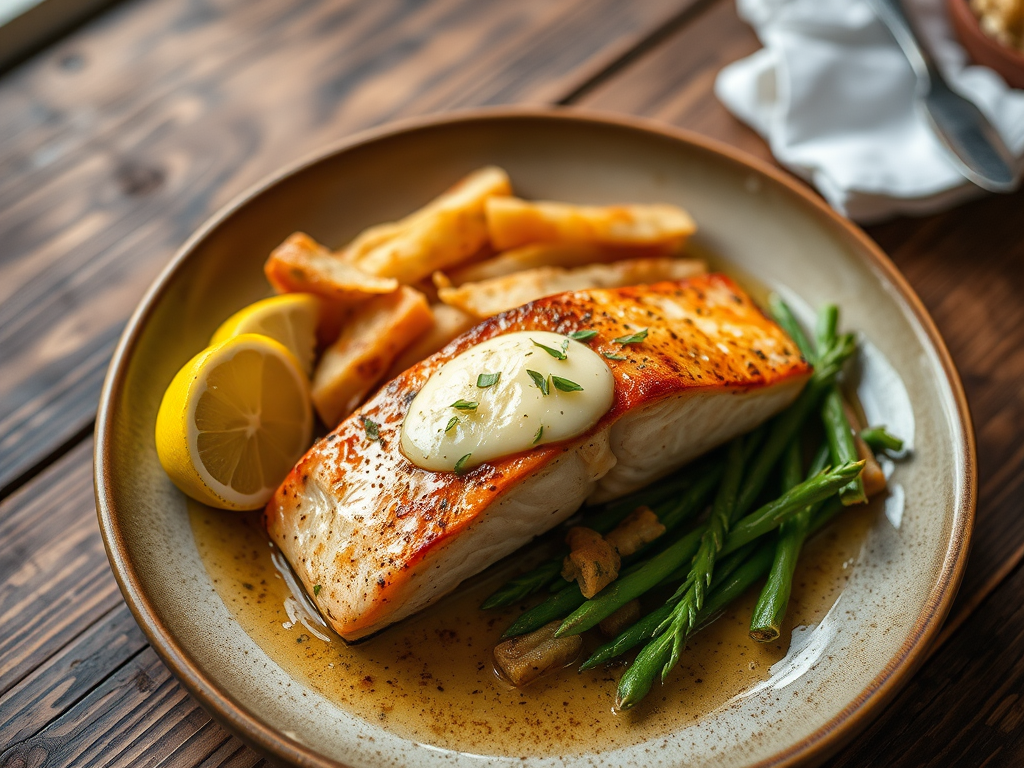 Seared Salmon With Lime Butter — Gran Cooks