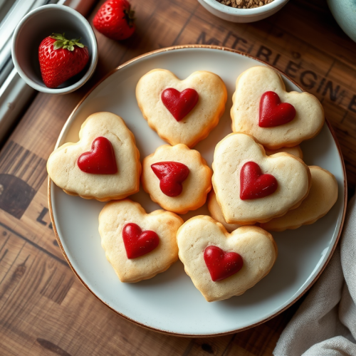 Shortbread Cookies "Hugs & Kisses" Recipe — Gran Cooks