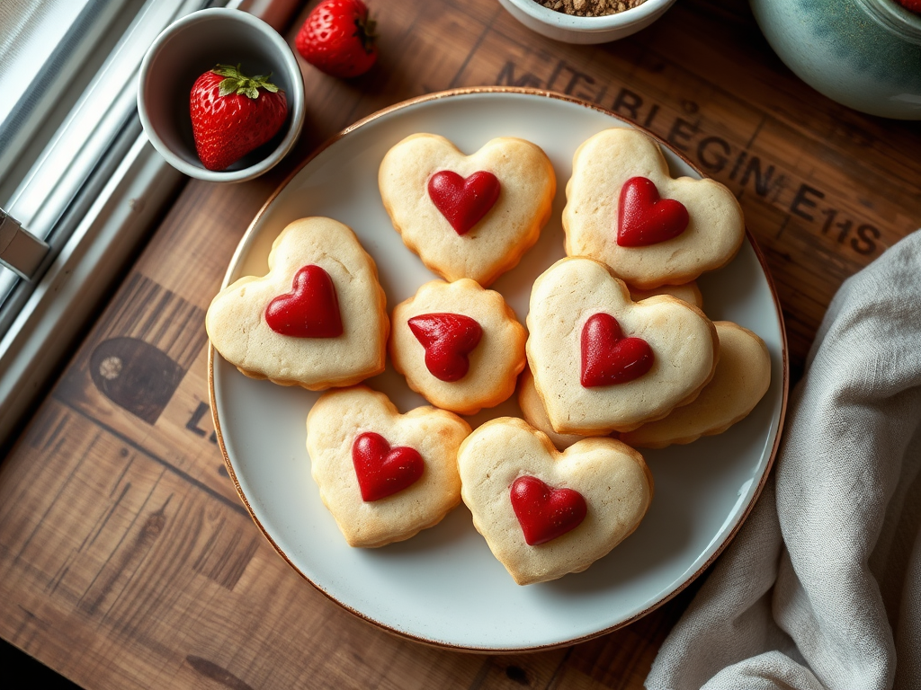 Shortbread Cookies "Hugs & Kisses" Recipe — Gran Cooks