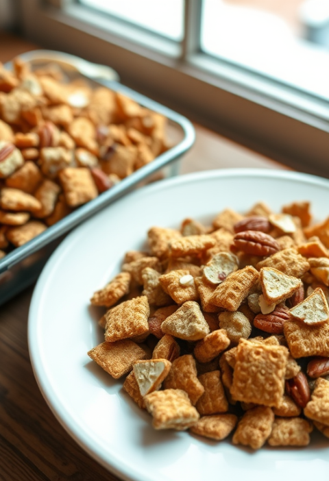 Shreddies Gingerbread Snack Mix — Gran Cooks