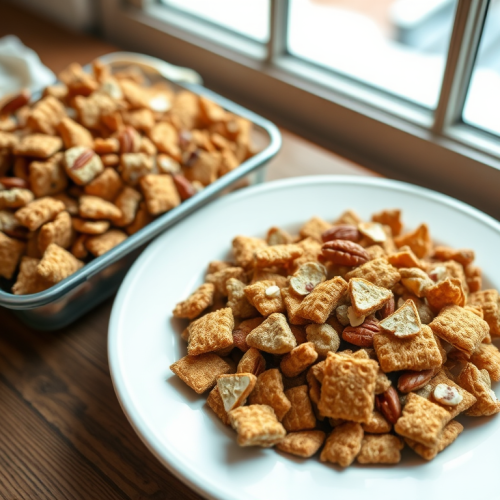 Shreddies Gingerbread Snack Mix — Gran Cooks