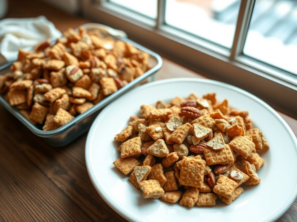 Shreddies Gingerbread Snack Mix — Gran Cooks