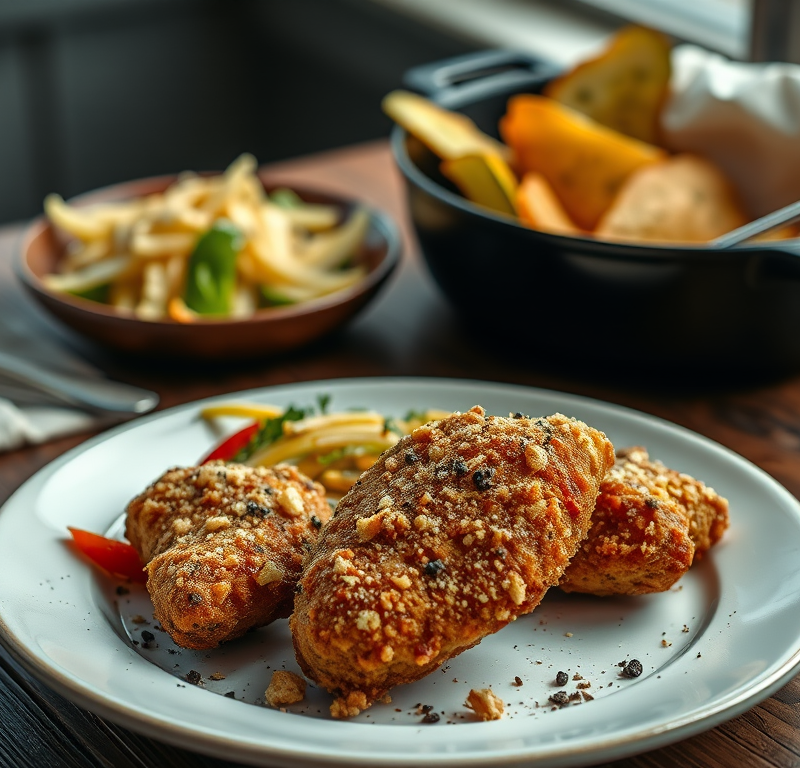 Simple Oven-Fried Chicken — Gran Cooks
