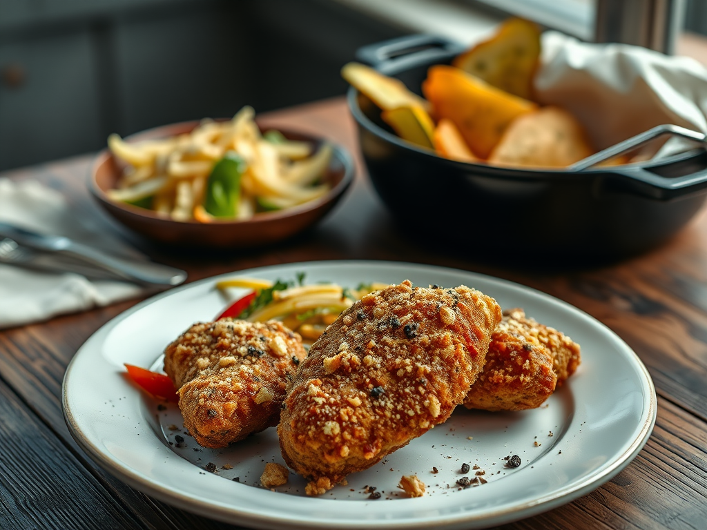 Simple Oven-Fried Chicken — Gran Cooks