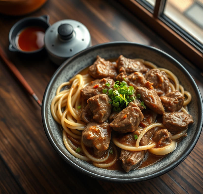 Simple! Japanese Restaurant-style Beef Stroganoff — Gran Cooks