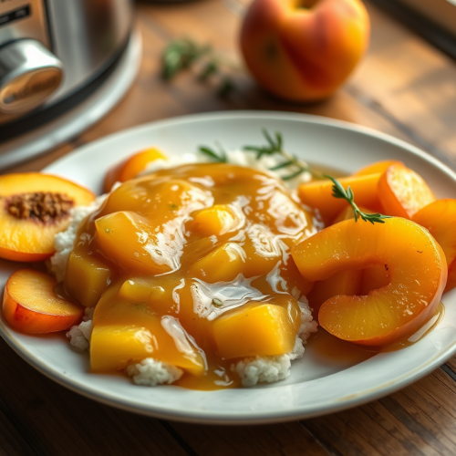 Slow Cooker Peach Butter — Gran Cooks