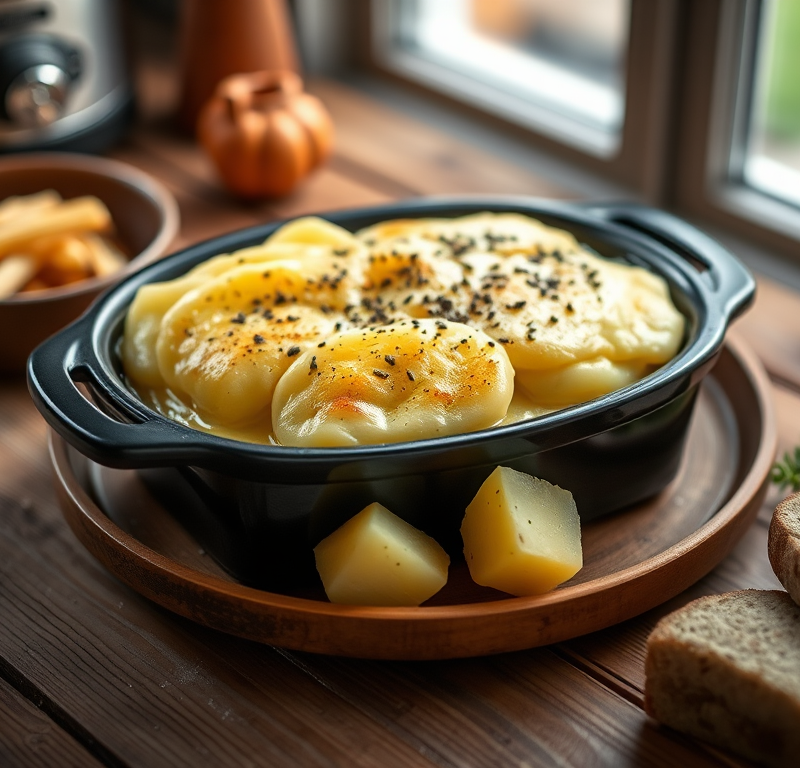 Slow Cooker Potatoes Au Gratin by Kim — Gran Cooks