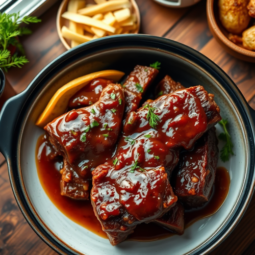 Slow Cooker Potluck Spareribs — Gran Cooks