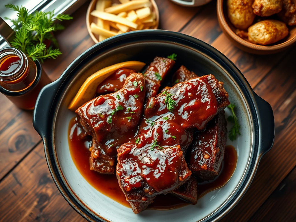 Slow Cooker Potluck Spareribs — Gran Cooks