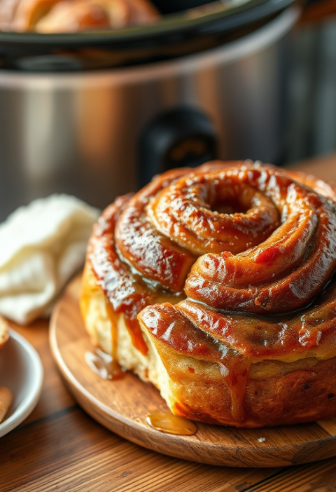 Slow Cooker Sticky Bun Bread — Gran Cooks