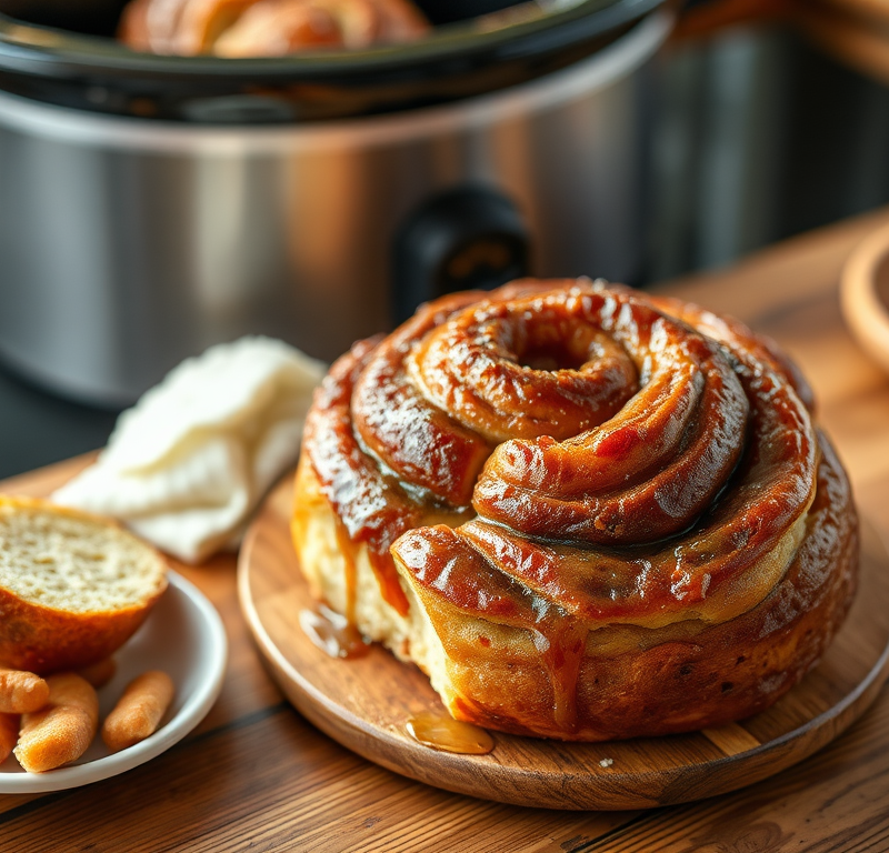 Slow Cooker Sticky Bun Bread — Gran Cooks