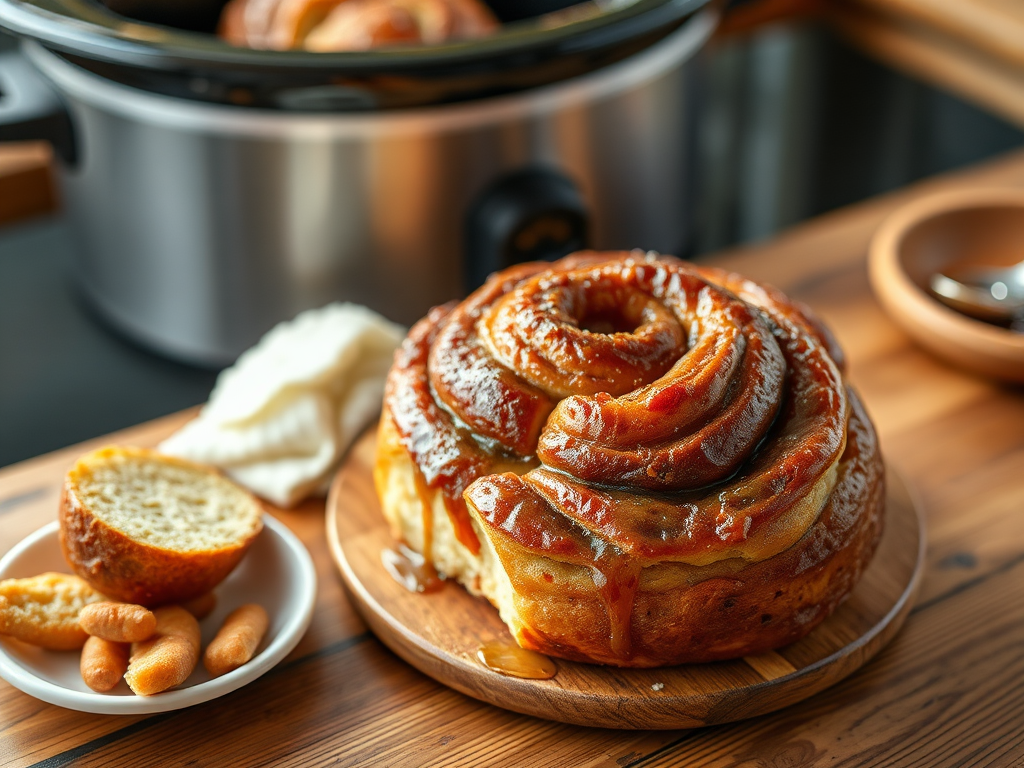 Slow Cooker Sticky Bun Bread — Gran Cooks