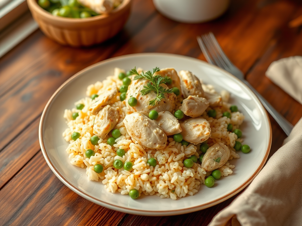 Sour Cream Chicken Risotto — Gran Cooks