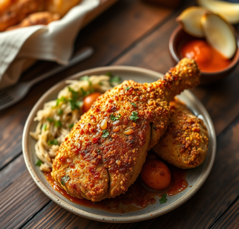 Southwestern Oven Fried Chicken — Gran Cooks