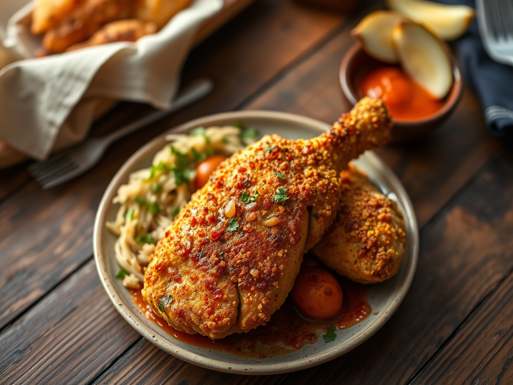 Southwestern Oven Fried Chicken — Gran Cooks