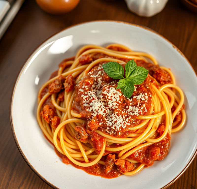 Spaghetti Sauce W/Meat — Gran Cooks