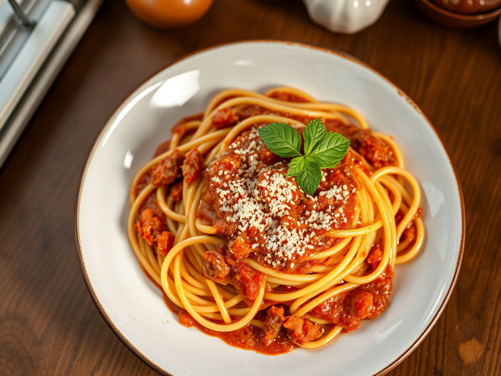 Spaghetti Sauce W/Meat — Gran Cooks