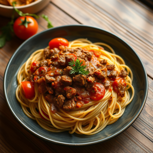Spaghetti with Simple Sauce — Gran Cooks