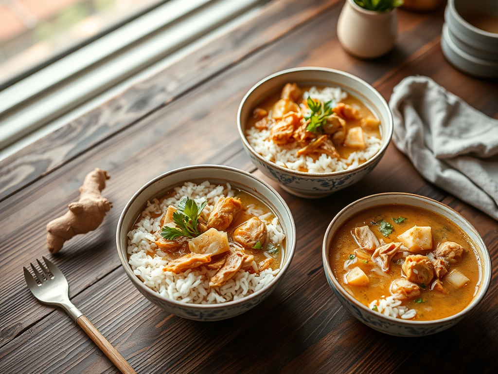 Speedy Ginger-Chicken Soup Bowls — Gran Cooks