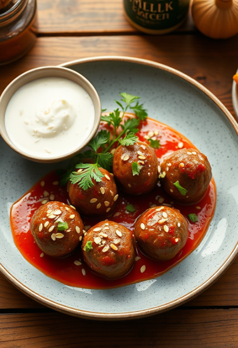 Spicy Mini Meatballs — Gran Cooks