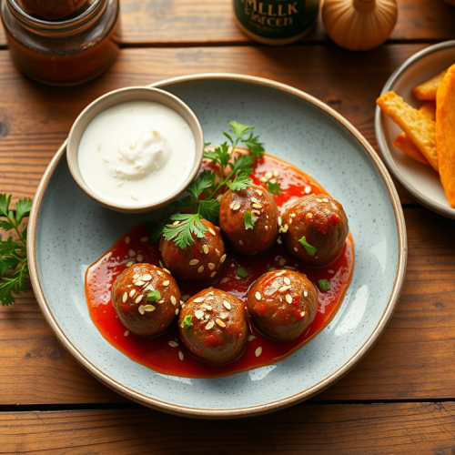 Spicy Mini Meatballs — Gran Cooks