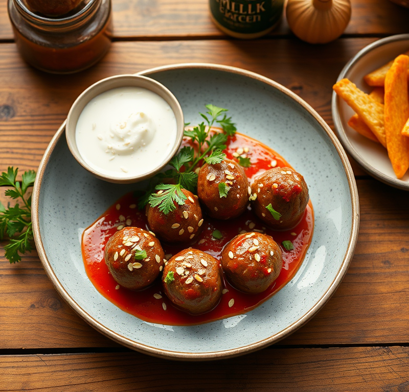 Spicy Mini Meatballs — Gran Cooks