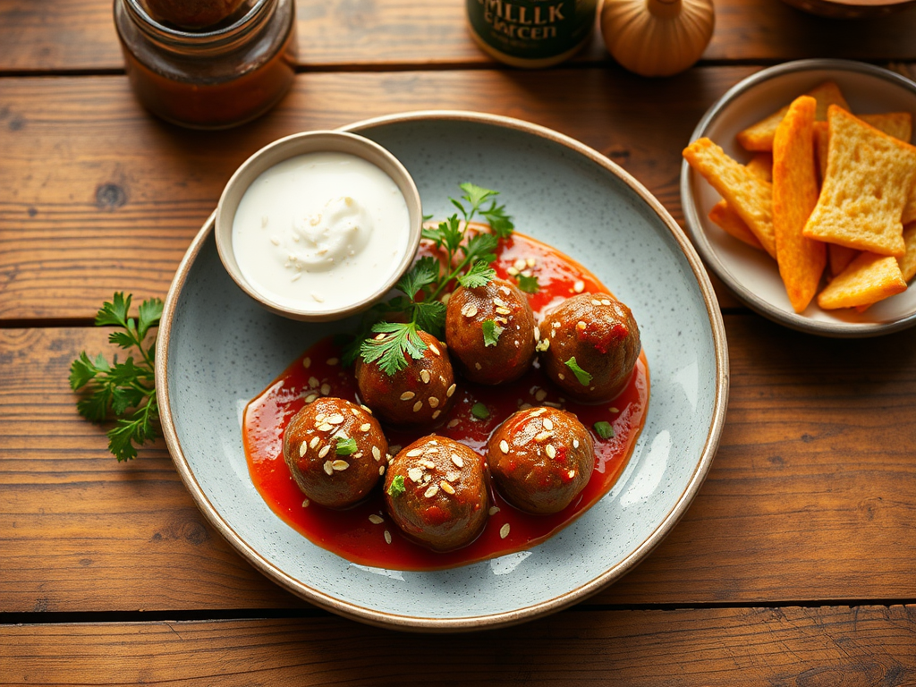 Spicy Mini Meatballs — Gran Cooks
