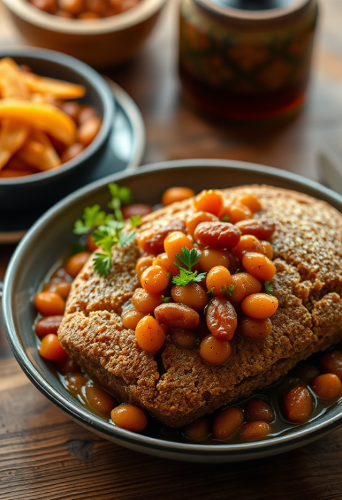 Steamed Brown Bread,For Baked Beans — Gran Cooks