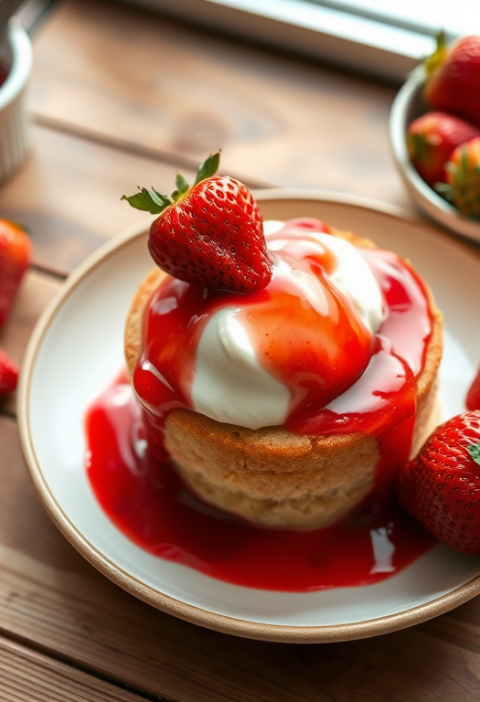 Strawberry Sauce for Yogurt, Ice Cream, Pound Cake & More!! — Gran Cooks
