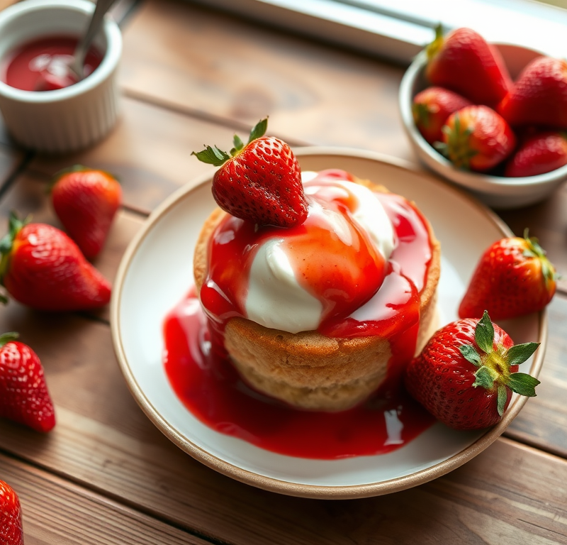 Strawberry Sauce for Yogurt, Ice Cream, Pound Cake & More!! — Gran Cooks