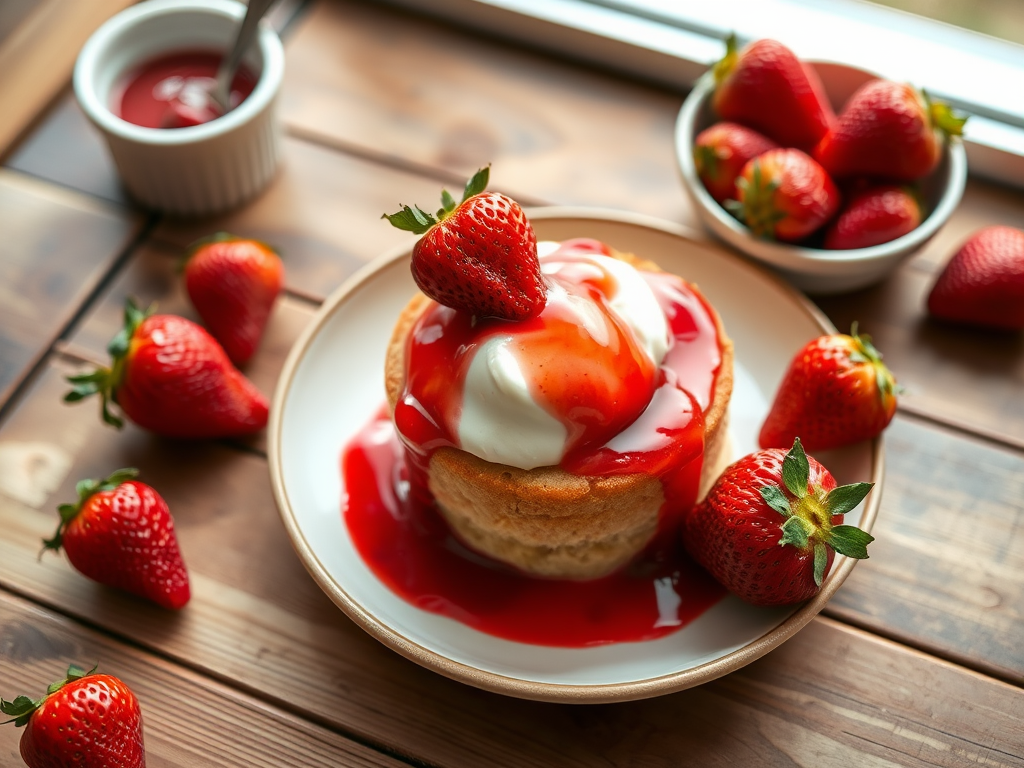 Strawberry Sauce for Yogurt, Ice Cream, Pound Cake & More!! — Gran Cooks