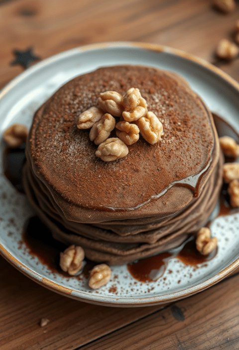 Super Easy Chocolate Pancakes or Waffles — Gran Cooks