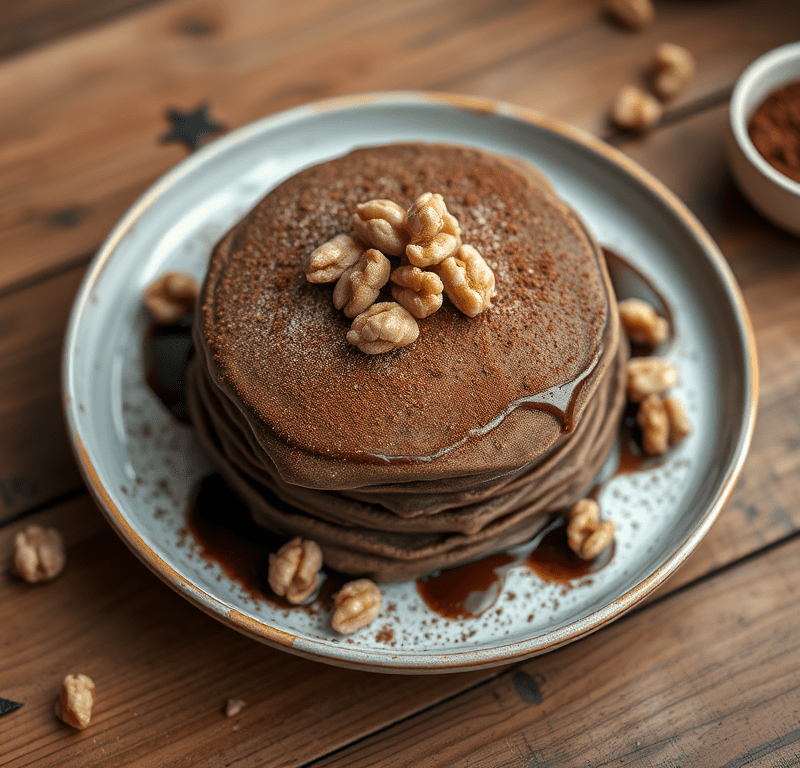 Super Easy Chocolate Pancakes or Waffles — Gran Cooks