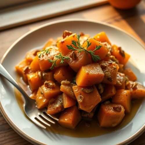 Sweet Potato Casserole With Apples — Gran Cooks